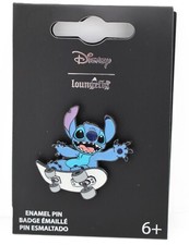 Disney Loungefly - Stitch - Skateboarding Pin