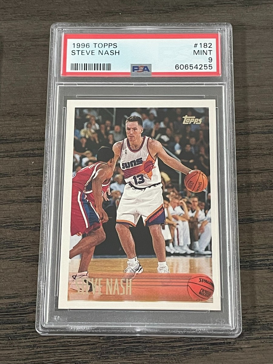 1996-97 Topps Steve Nash Rookie #182 PSA 9 Phoenix Suns (255) | eBay