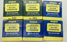 Argus Automatic Slide Changer No. 593 Lot of 6