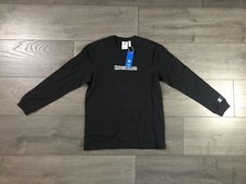 Adidas x The Simpsons Krusty Burger Black Long Sleeve Tee Men s Size Small New