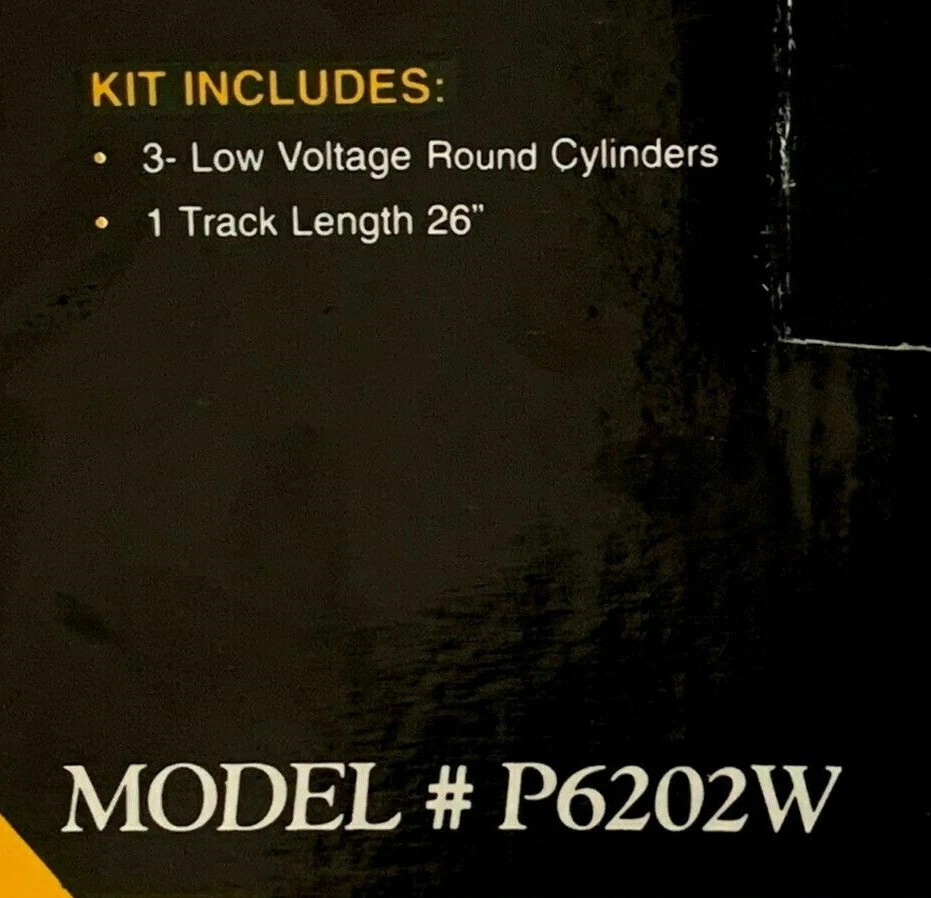 50W - 120V 3000K 26" in 3-Headed Low Voltage MR16 LED Track Light (1 Pack) - Image 3 of 4