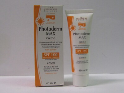 Photoderm Max Cream Sunblock SPF 100 Protection UVA-UVB Water Resistant 40 ml