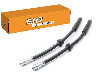 BREMSSCHLAUCH VORNE für AUDI A4 B6 B7 AVANT CABRIO SEAT EXEO  2x ORIGINAL ELO