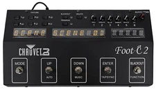 Chauvet DJ Foot C-2 36-Channel DMX Foot Controller w/MIDI Input+LCD Display