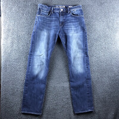 Mavi Zach Jeans Men s Straight Leg Denim Blue Men s Size 34x32*
