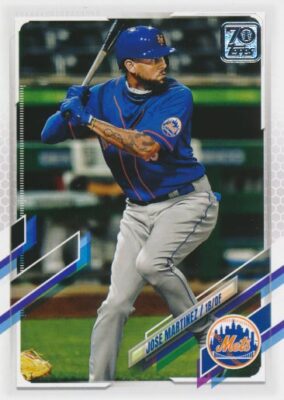 2021 Topps #625 JOSE MARTINEZ - New York Mets