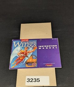 Legendary Wings - Nintendo NES- Manual Only **NO GAME!