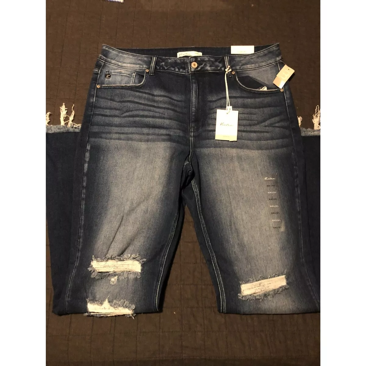 Kankan Hi Rise Flare Leg Jeans NWT Size 18W