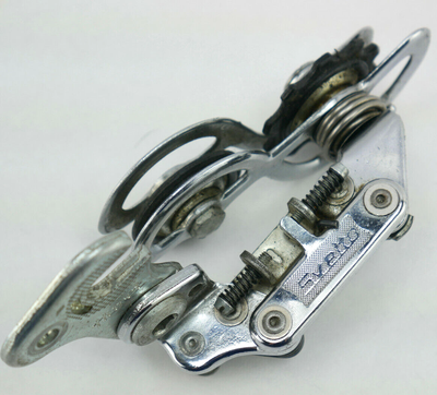 Ancien vélo dérailleur HURET SVELTO arrière old bike bici altes fahrrad