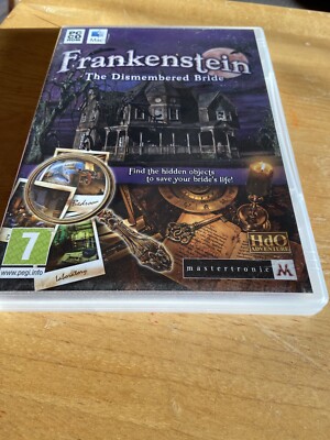 , Frankenstein The Dismembered Bride Spiel PC & Mac, sehr gut, unbekannter Einband
