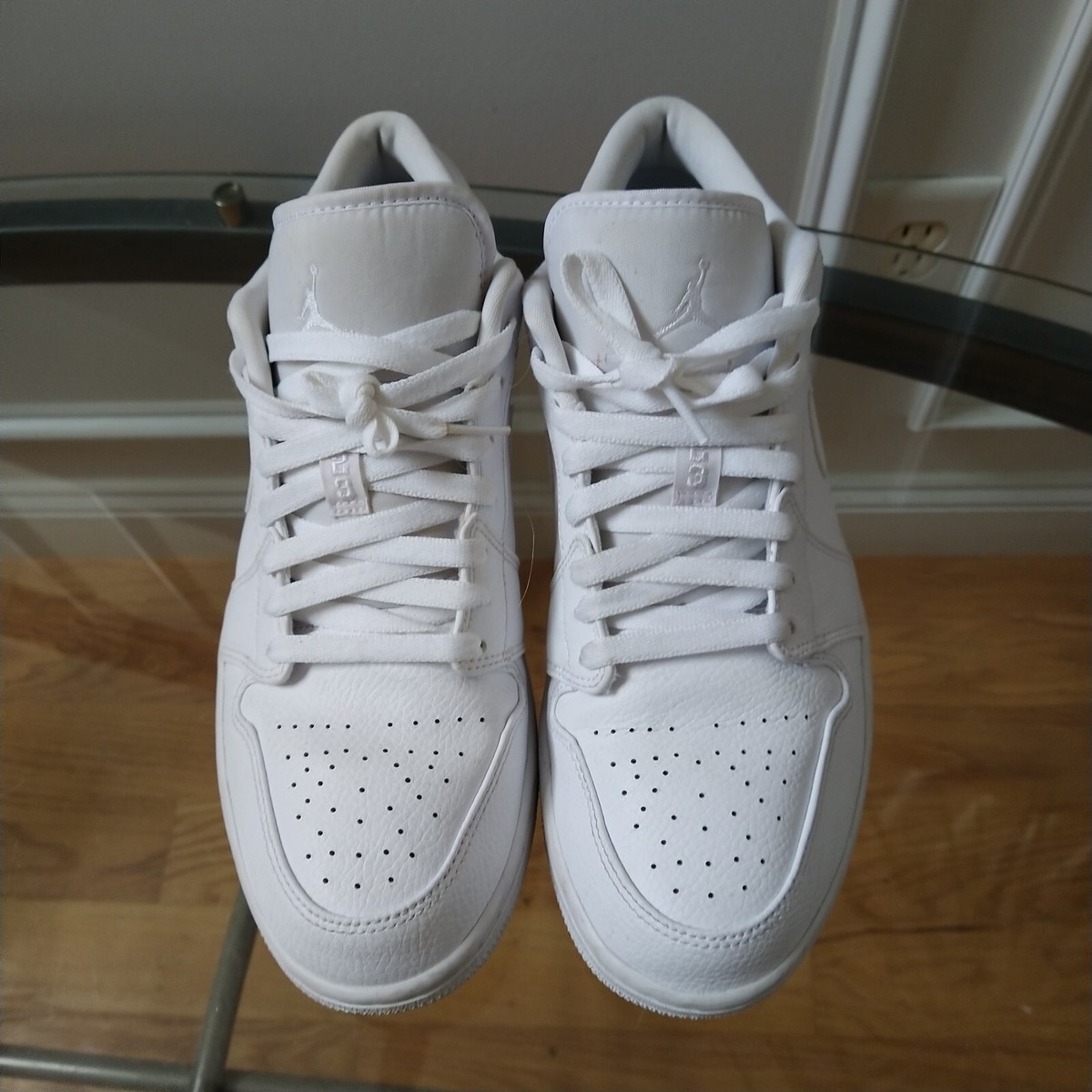 2019 Nike Air Jordan 1 Low Triple White Retro 553558-112 2019 Nike Air Jordan 1 Low Triple White Retro 553558-112