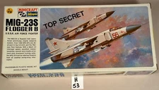 Minicraft Hasegawa Mig-23S Flogger B Model Kit (H53) 1/72 Japan New