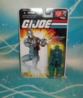 G I GI JOE 25TH COBRA COUNTER INTELLIGENCE MERCENARY CLEAR BLUE WRAITH FIGURE