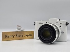 [MINT / 3k shots] Nikon 1 V1 White Digital Camera + 30-110mm From Japan
