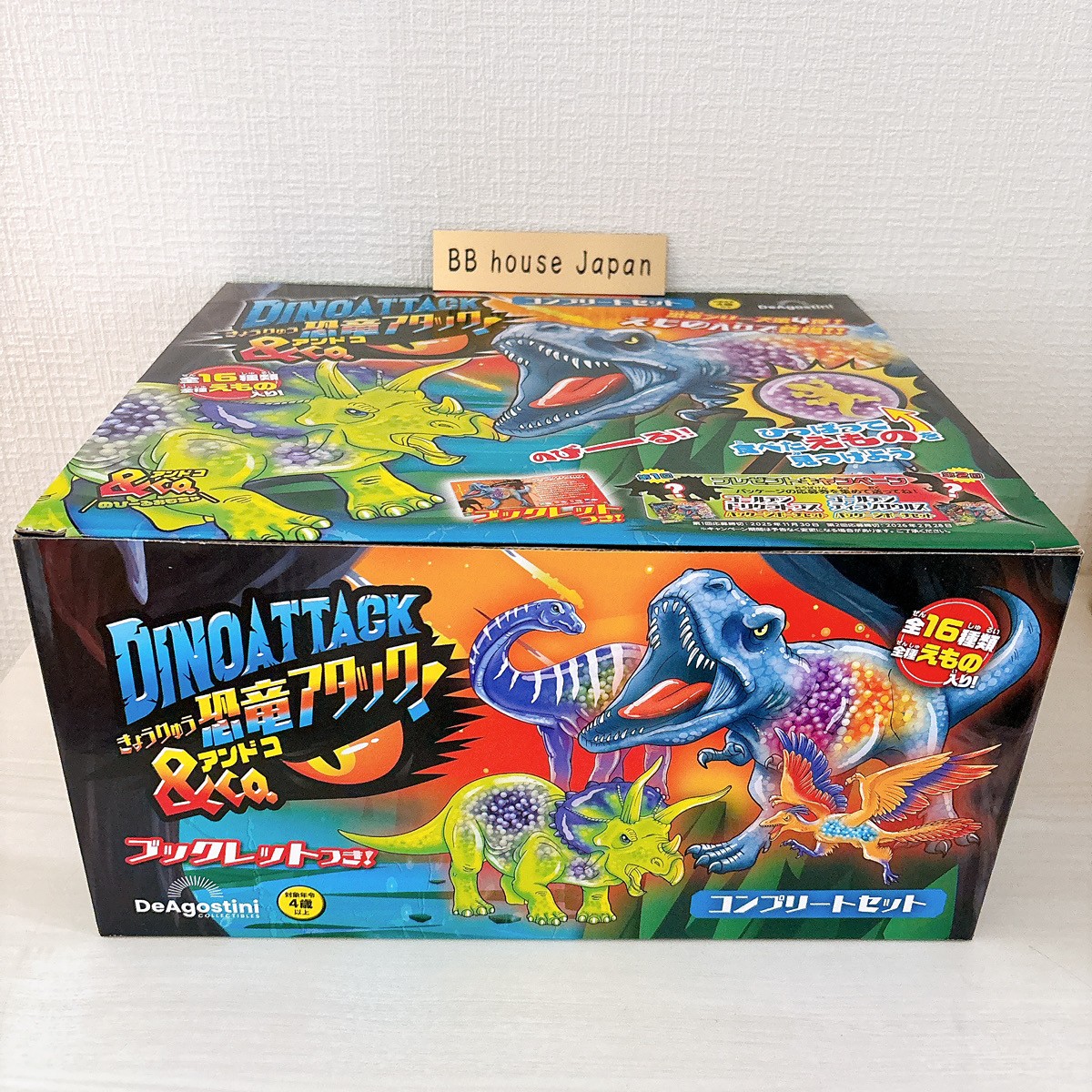DeAgostini  Dinosaur Attack & Co.  Figure Full 16 Set Japan Exclusive New