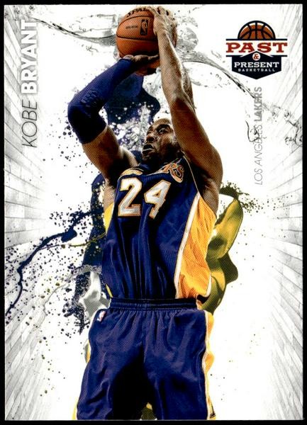 2012-13 Panini Past & Present #9 Kobe Bryant Raining 3's E1