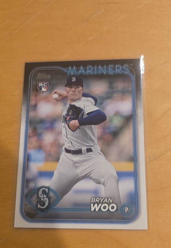 2024 Topps Series 1 - Bryan Woo #12 (RC)