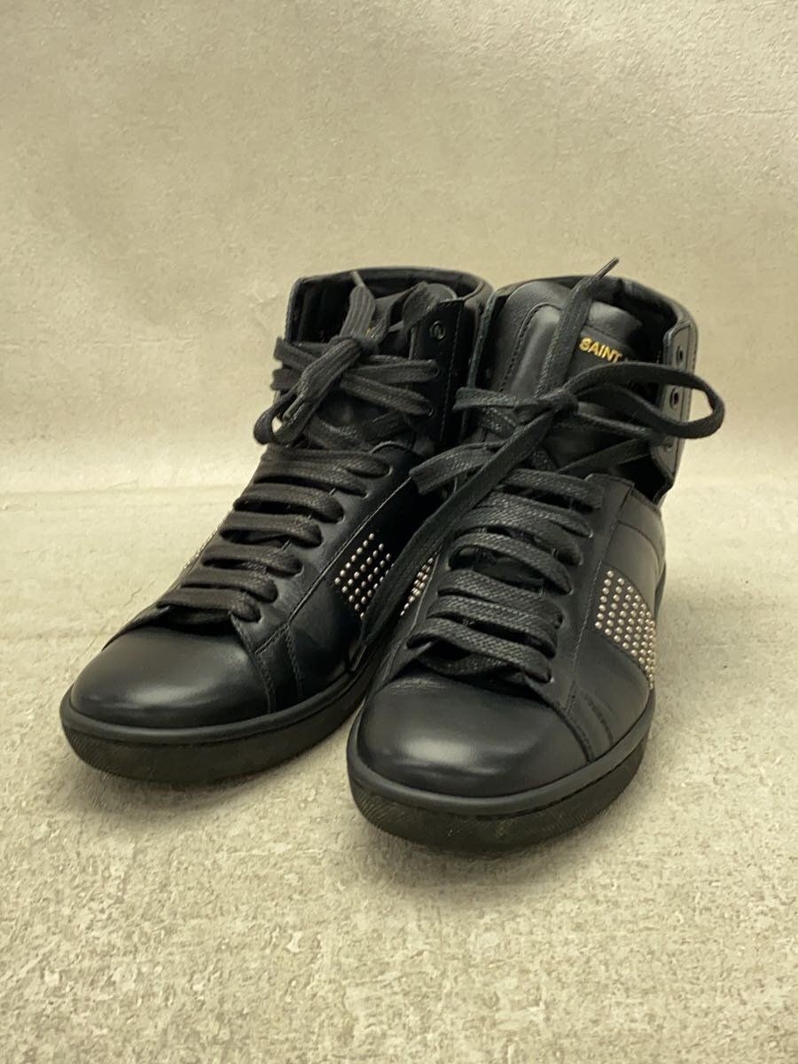 SAINT LAURENT altre sneakers alte 322083 35 pelle nera usate