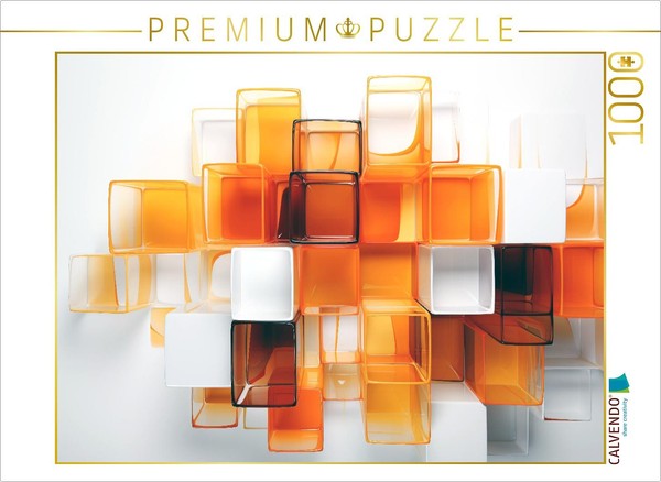 Calvendo Puzzle A Motif From The Calendar Abstract Visions | 1000 Pieces, Finish-image
