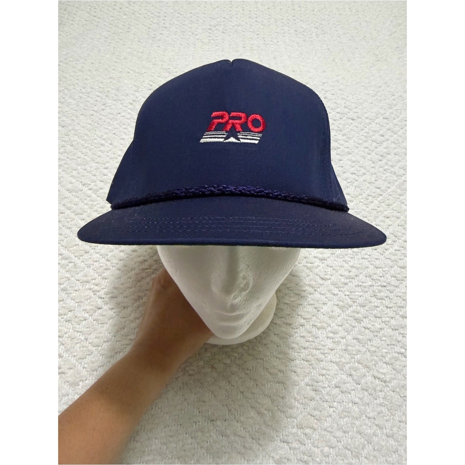 Vintage Pro Star Embroidered Blue Trucker Hat Sahara Brand