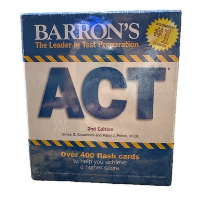 Barron's Test Prep Ser.: Barron's ACT Flash Cards : 410 Flash Cards to Help You