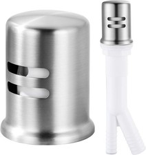 Tapa de respiradero para lavavajillas, cubierta de lat n macizo n quel cepillado