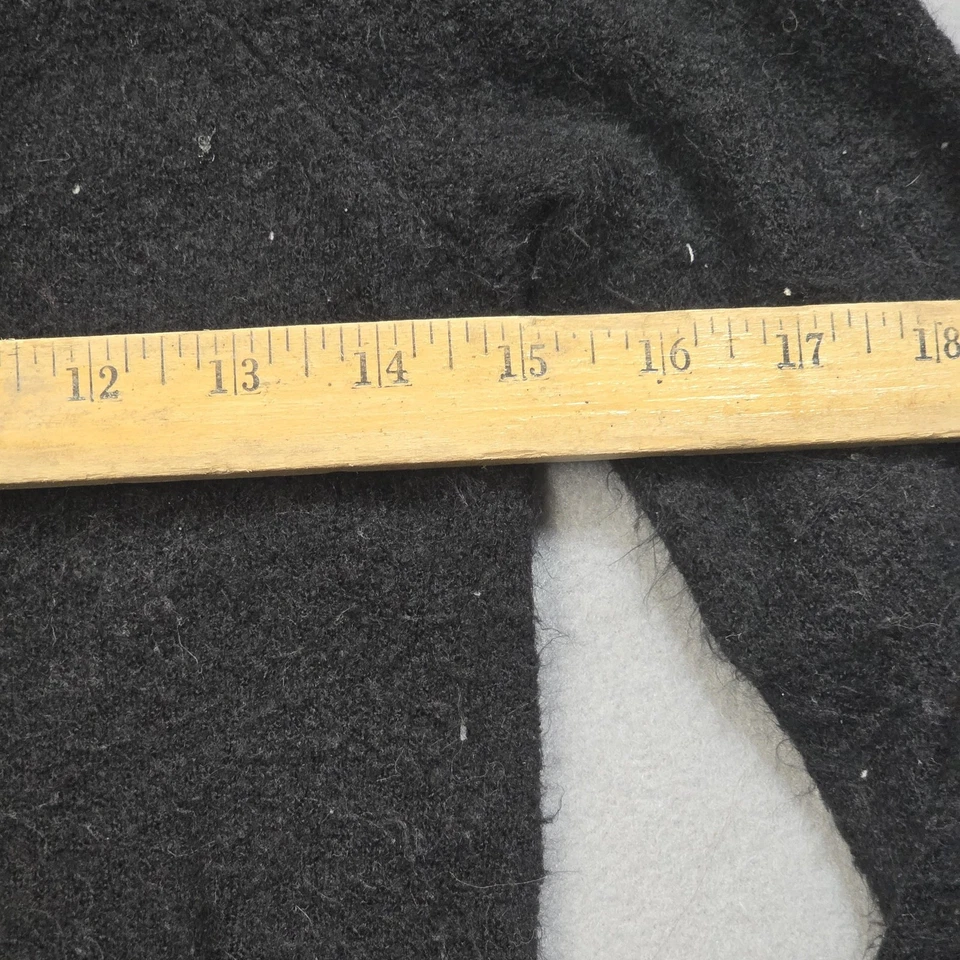 Takeout Sweater Womens Medium Black Purple Argyle Long Sleeve Rhinestone - Image 3 of 4