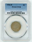 1926-D BUFFALO NICKEL PCGS VF30