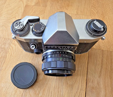 PRAKTICA Super TL, SLR-Kamera mit Objektiv PENTACON auto 1.8/50 MC
