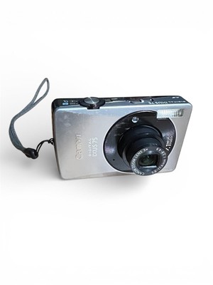 Canon Digital IXUS 75 Digitalkamera Kompaktkamera Dunkelgrau / F unktionsfähig  