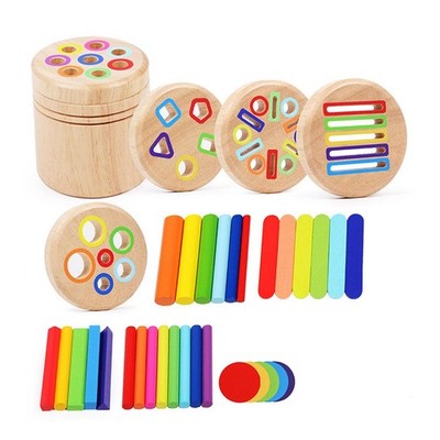 Farbsortier Feinmotorik Spielzeug, Kinder Lernspielzeug, Form passendes sensorisches Spielzeug