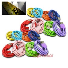 LOT 16 6FT USB SYNC POWER CHARGER CABLES IPHONE IPOD TOUCH CLASSIC NANO IPAD NEW
