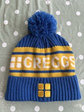 GREGGS Bobble Beanie Hat Pom Pom In Excellent Conditions - Never Worn