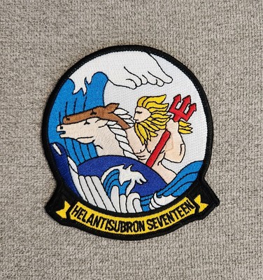HS-17 NEPTUNE'S RAIDERS Navy Squadron Patch