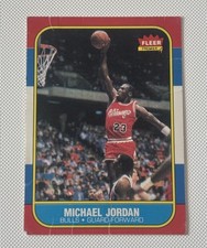 Fleer Premier Michael Jordan Chicago Bulls 1986 #57/132 Base Set Card