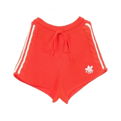 Pantalon short tricot GUCCI adidas 693835 tissu coton orange occasion femme... - Photo 1/4