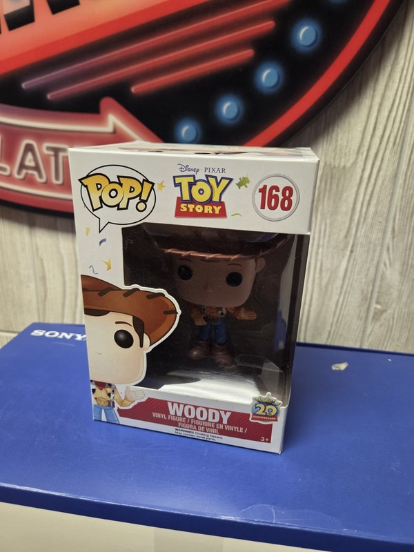 Funko Pop Toy Story 20th Anniversary Woody #168 Pixar