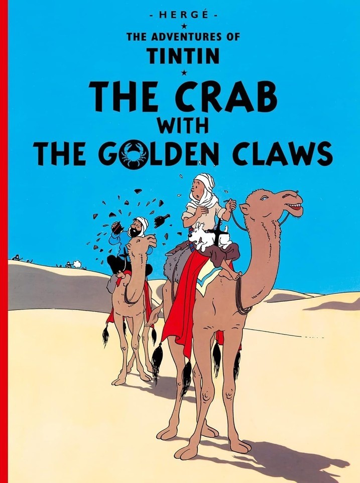 Crab with the Golden Claws by Hergé adventure of Tintin 9781405206204 Paperback