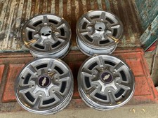 6x5.5 Chevy Truck 15 X 6 Wheels 6 Lug With Hubcaps