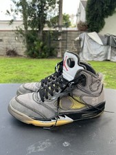 Air Jordan 5 Retro SP Off-White Mussola Taglia 11