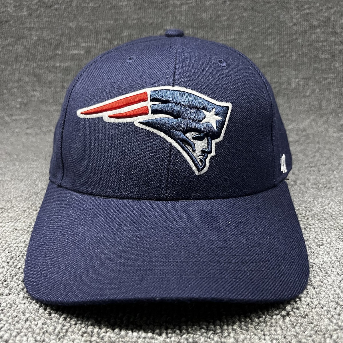 New England Patriots '47 Brand Clean Up Adjustable Navy Blue Baseball Cap New