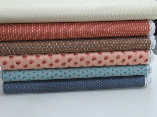 MARCUS quilt-craft fabric PATCHWORK POTPOURRI bundle 6 styles x 1 yd each Last!