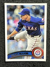 ALEXI OGANDO #US190 2011 Topps Update Series Rookie Card QTY Texas Rangers