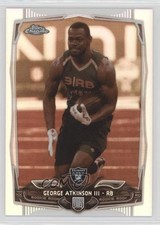 2014 Topps Chrome Sepia Refractor 76/99 George Atkinson III #148 1s6