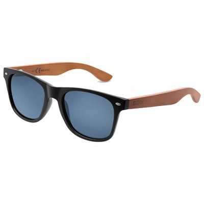 Delphin Polarisé Soleil Lunettes OAX Hommes Cintres en Bois Protection Anti-uv