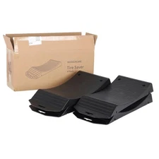 4Pcs Tire Saver Ramps Wheels Tire Saver Ramps Anti-Slip Hard Plastic Design Snow