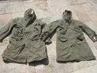 US Army M-47 Parka + Lined Overcoat + Pile Liner WWII Korea GR Small