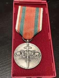World War II (2) Poland Medal Manifest P.K.W.N. - Lipcawy - with Case - 1944