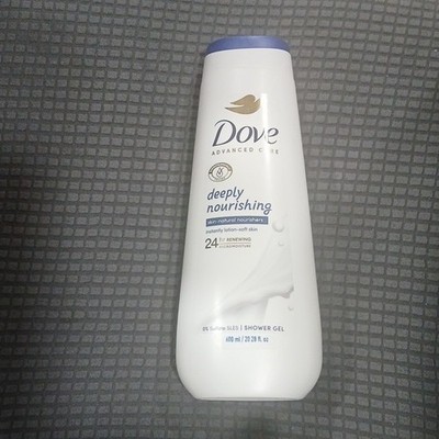 Dove Advanced Care Hydrating Shower Gel, White, Unisex, Body, 600ml/20.28 fl oz