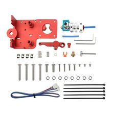 Upgrade 3D Printer Kit Dual Gear Extruder Feeder All Metal Direct Aluminum Plate